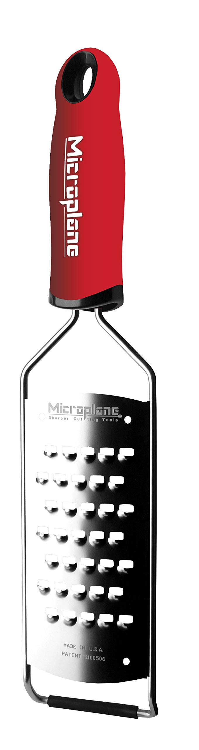 Microplane Gourmet Series Cheese Grater (Ultra Coarse, Red)
