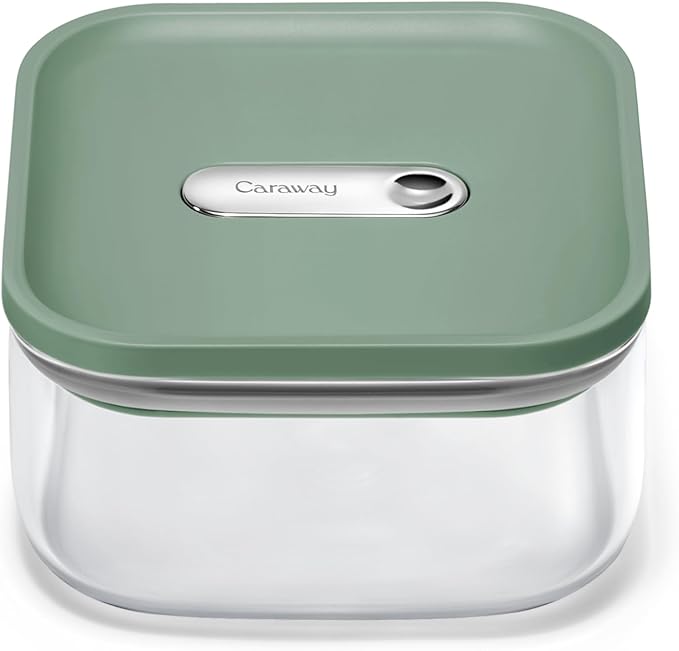 Caraway 4 qt Glass Airtight Food Storage Container with Lid