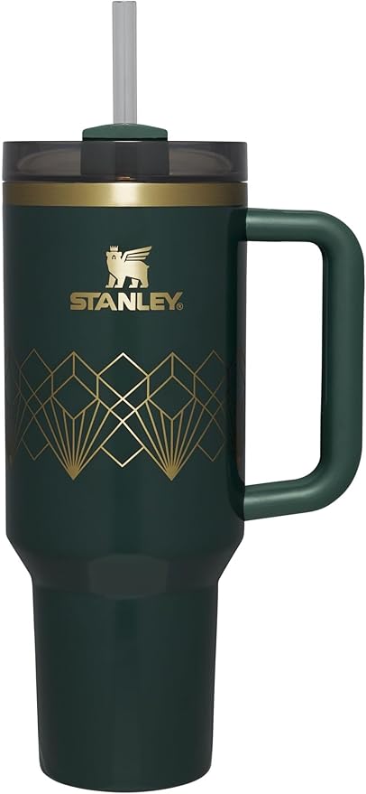 Stanley Quencher H2.O FlowState™ Tumbler 40 oz Forrest Gloss Deco