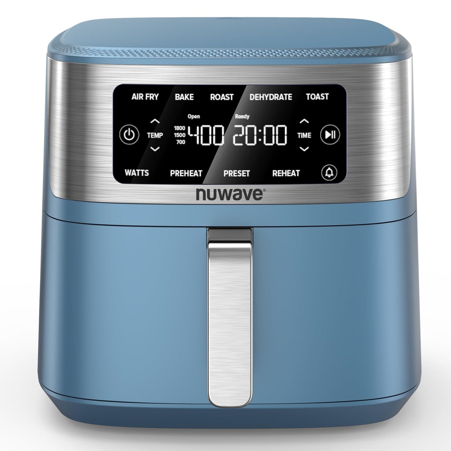 Nuwave Brio Plus 7QT Air Fryer, Extra Crispy Results w/Less Oil, PFAS-Free