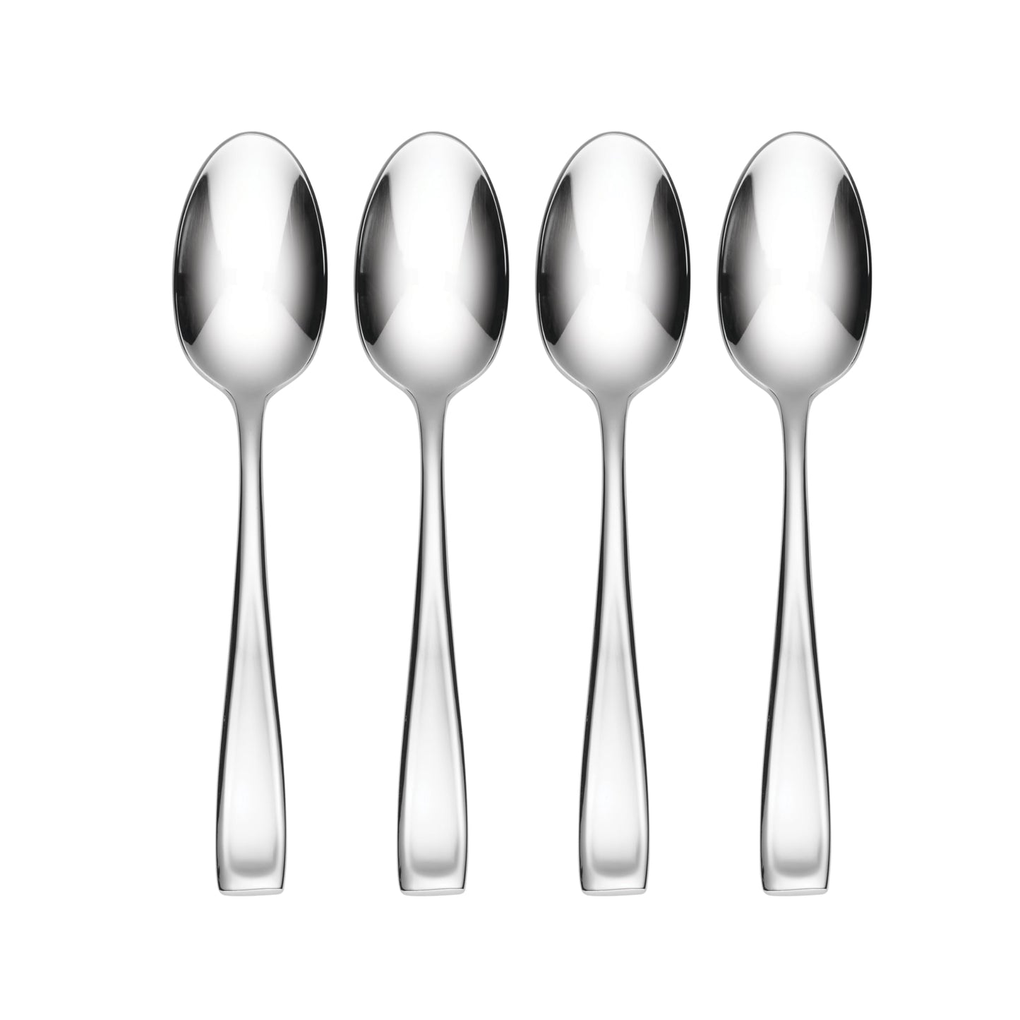 Oneida Moda Dinner Spoons Silverware Set for 4, Flatware