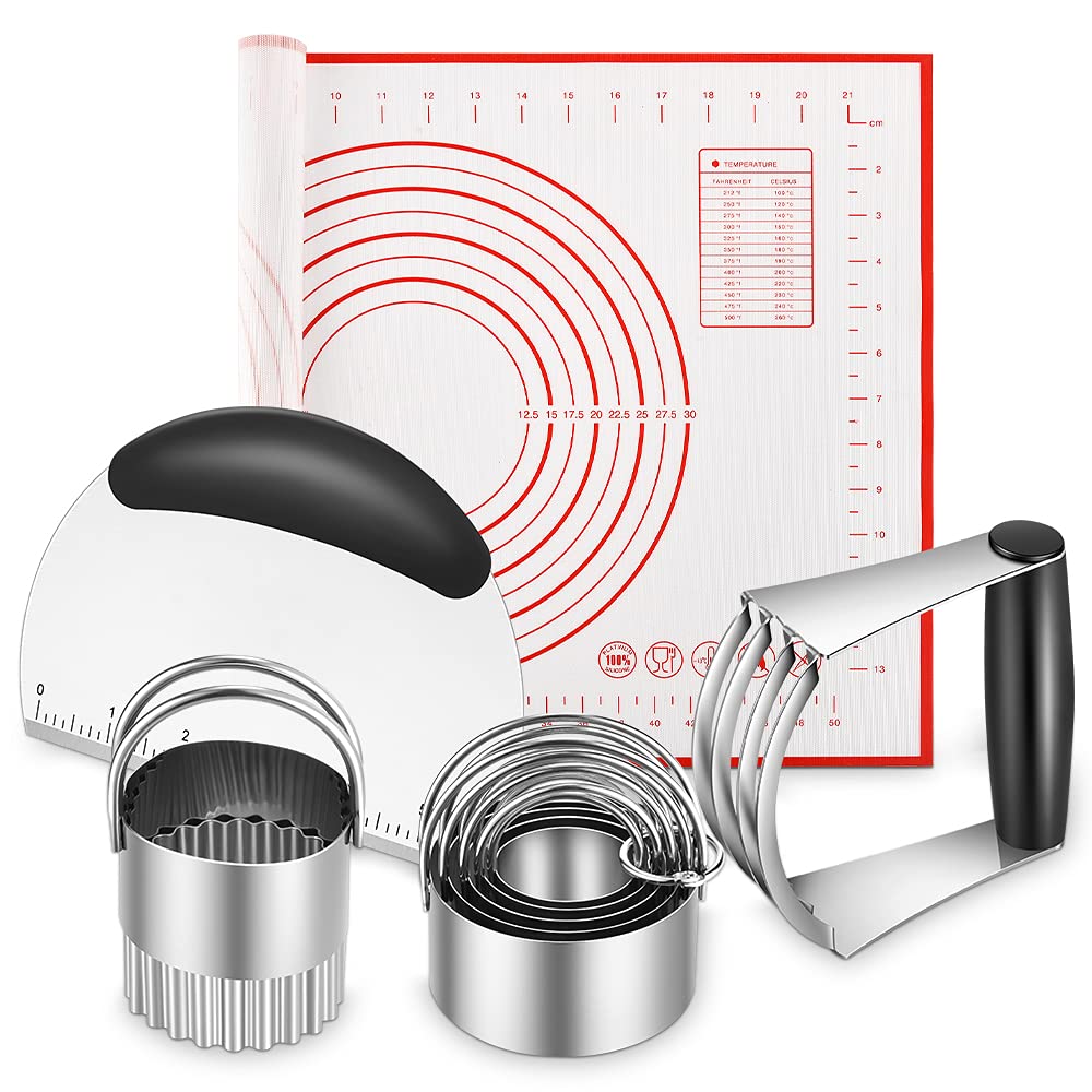 Pastry Cutter, Biscuit Cutter, Dough Scraper, Bread Lame