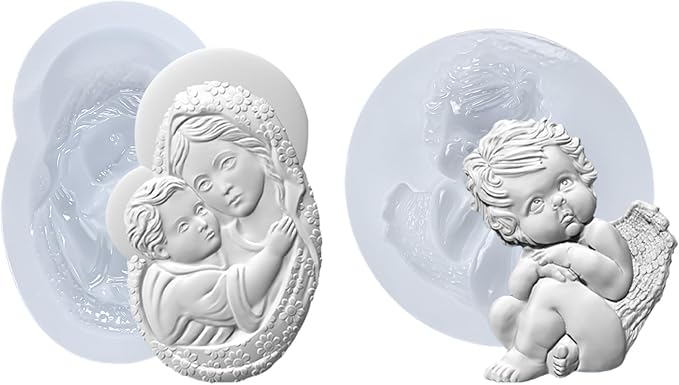 Mermaid and Sea Creatures Clay Molds for Crafts