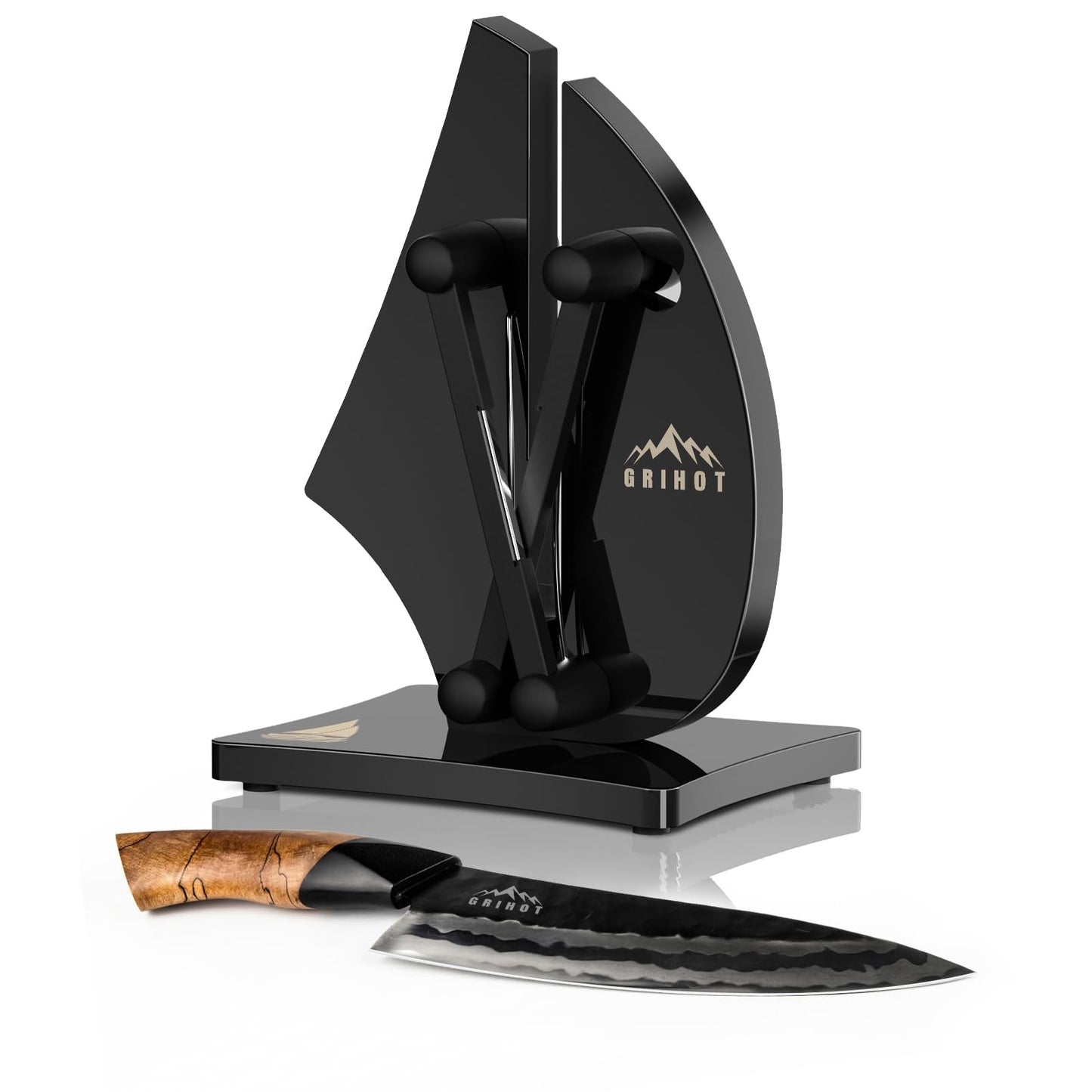 Grihot VN3 Professional Knife Sharpener | 3-Action Tungsten Carbide