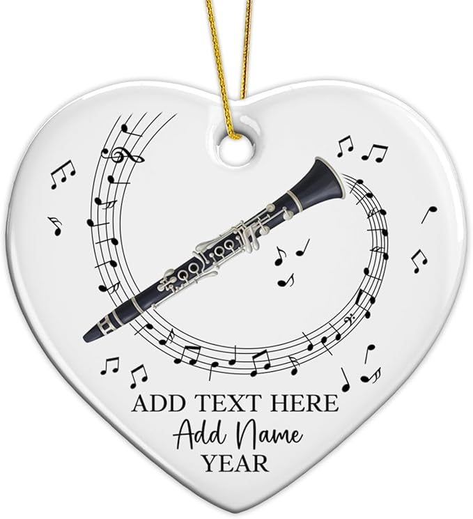 Customized Tuba Instrument Christmas Ceramic Ornament 2026, Tuba Player Christmas Tree Ornaments, Personalized Tubaist Xmas Ornament with Text Name & Year, Gifts for Men Women Music Lovers