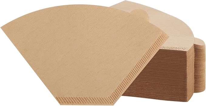 100 Count #4 Cone Coffee Filters 8-12 Cup Compatible with Ninja Maker