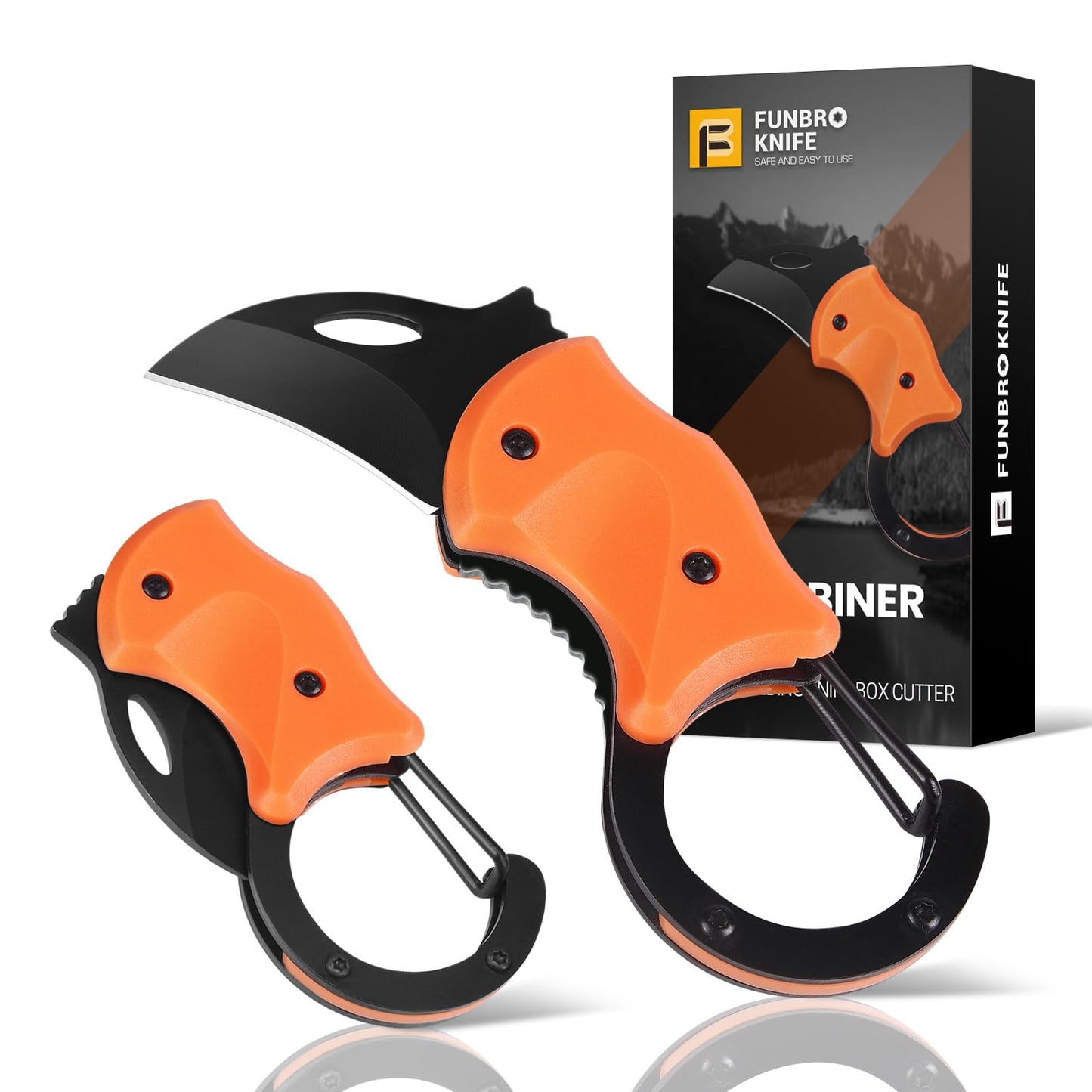 FUNBRO 2 Pack Small Pocket Knife Gifts for Men & Women