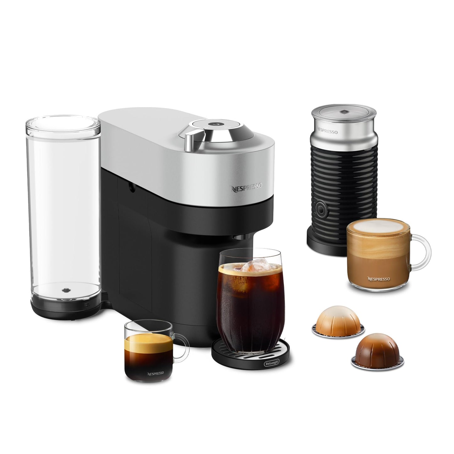 Nespresso Vertuo Pop+ Deluxe Coffee & Espresso Maker by De'Longhi, Black