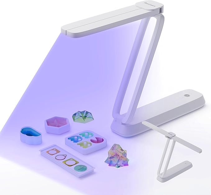 Resiners UV Resin Light, Rechargeable 3-in-1 Foldable UV Lamp, AirWave Pro