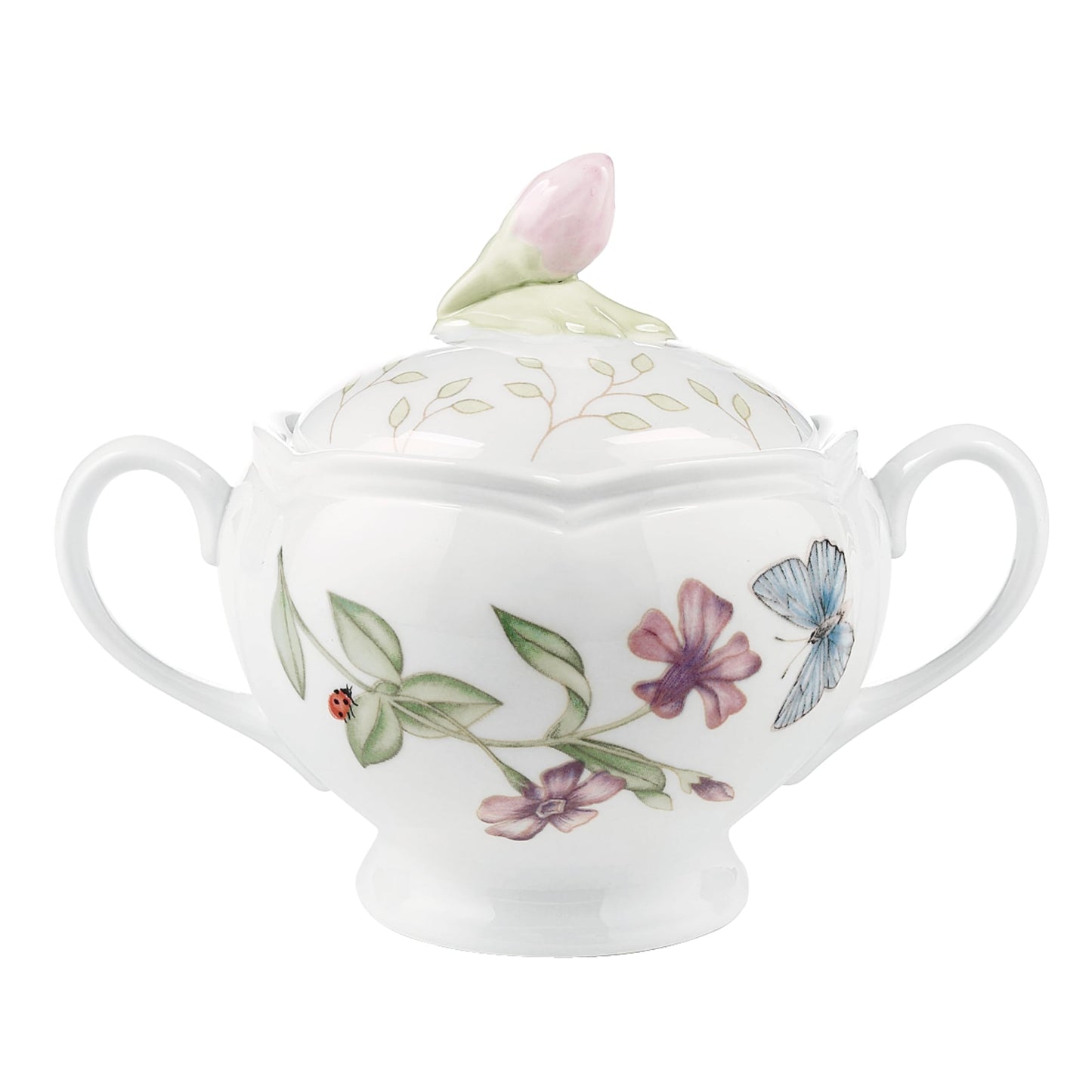 Lenox Butterfly Meadow Porcelain Teapot, 46oz