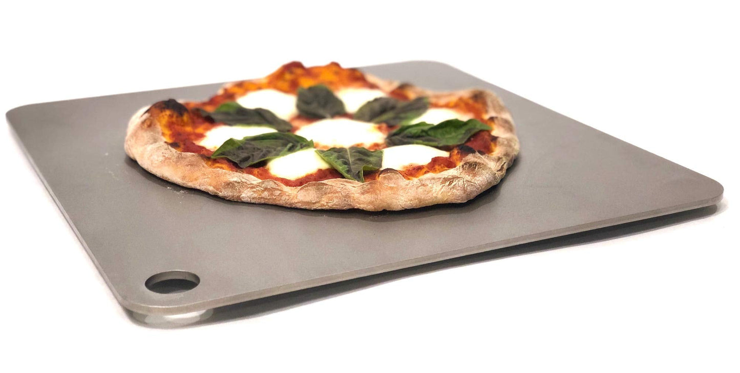 ThermiChef 14” x 20” Pizza Steel - 3/16" Steel, 13.7 lbs
