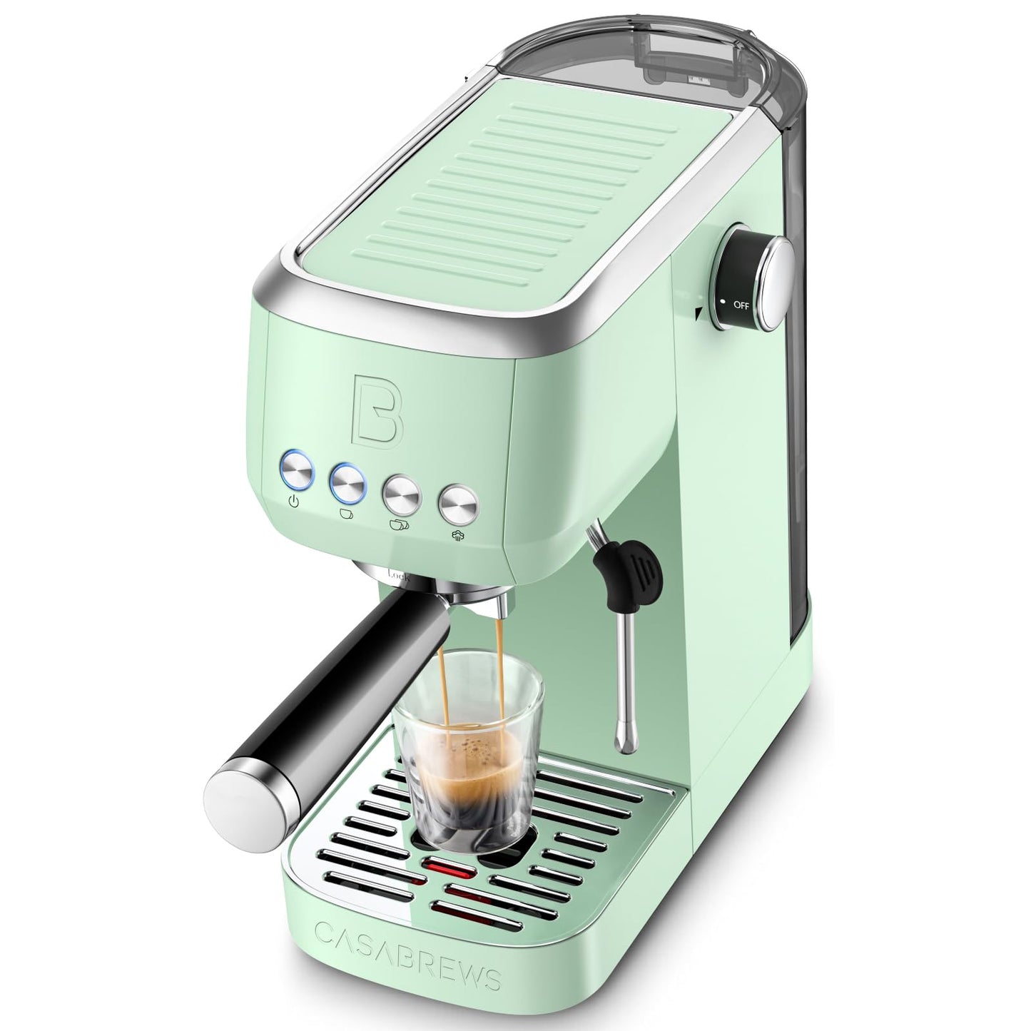 CASABREWS 3700 Essential Espresso Machine, Stainless Steel Espresso Maker