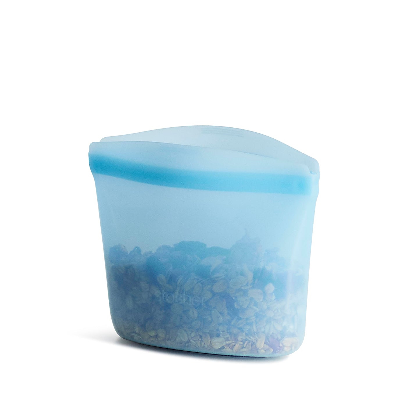 Stasher Silicone Reusable Storage Bag, 2-Cup Bowl, Reusable Freezer Bag, Microwave, Dishwasher, Oven Safe, Sous Vide, Lunch Containers, Eco Friendly, Food Storage Bags, Snack Bags, 16 oz, Lavender