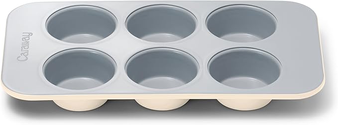Caraway Non-Stick Ceramic-Coated 12-Cup Muffin Pan Duo