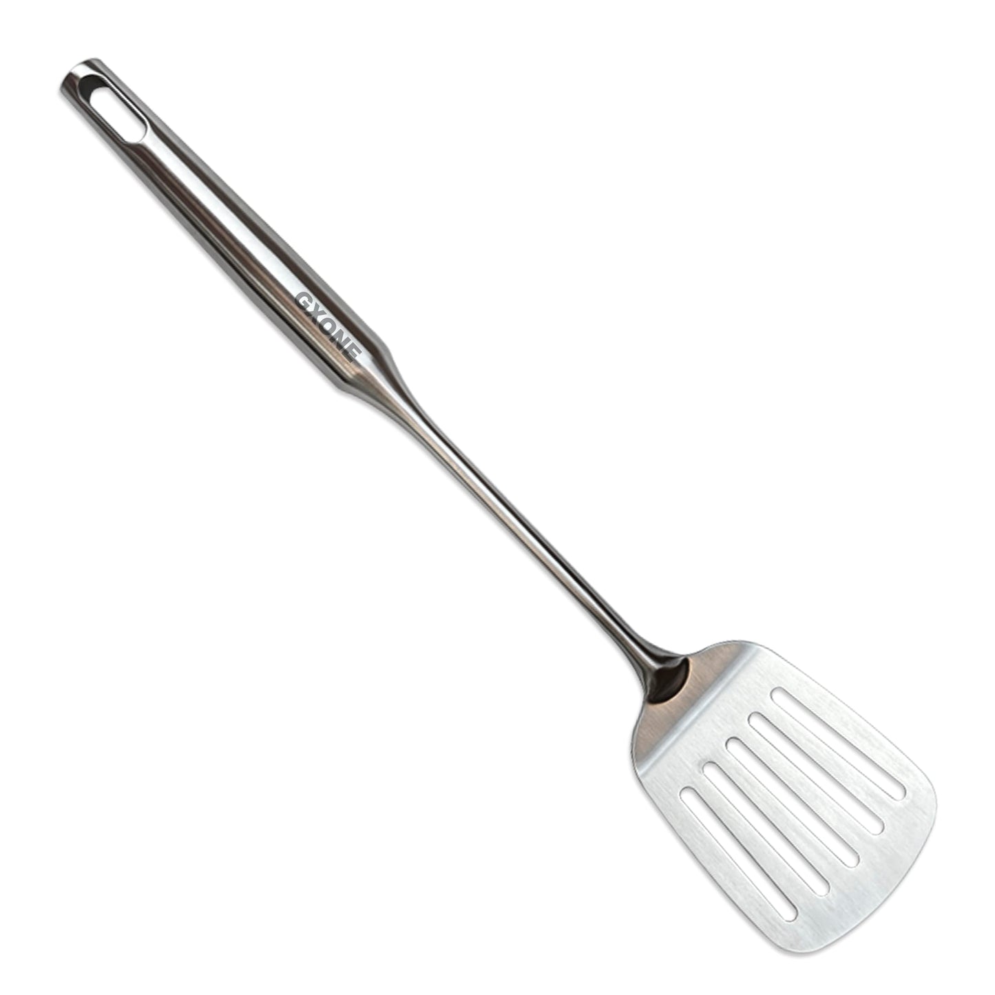 Spaghetti Spoon,304 Stainless Steel Pasta Spoon,Wooden Handle,14.2Inch