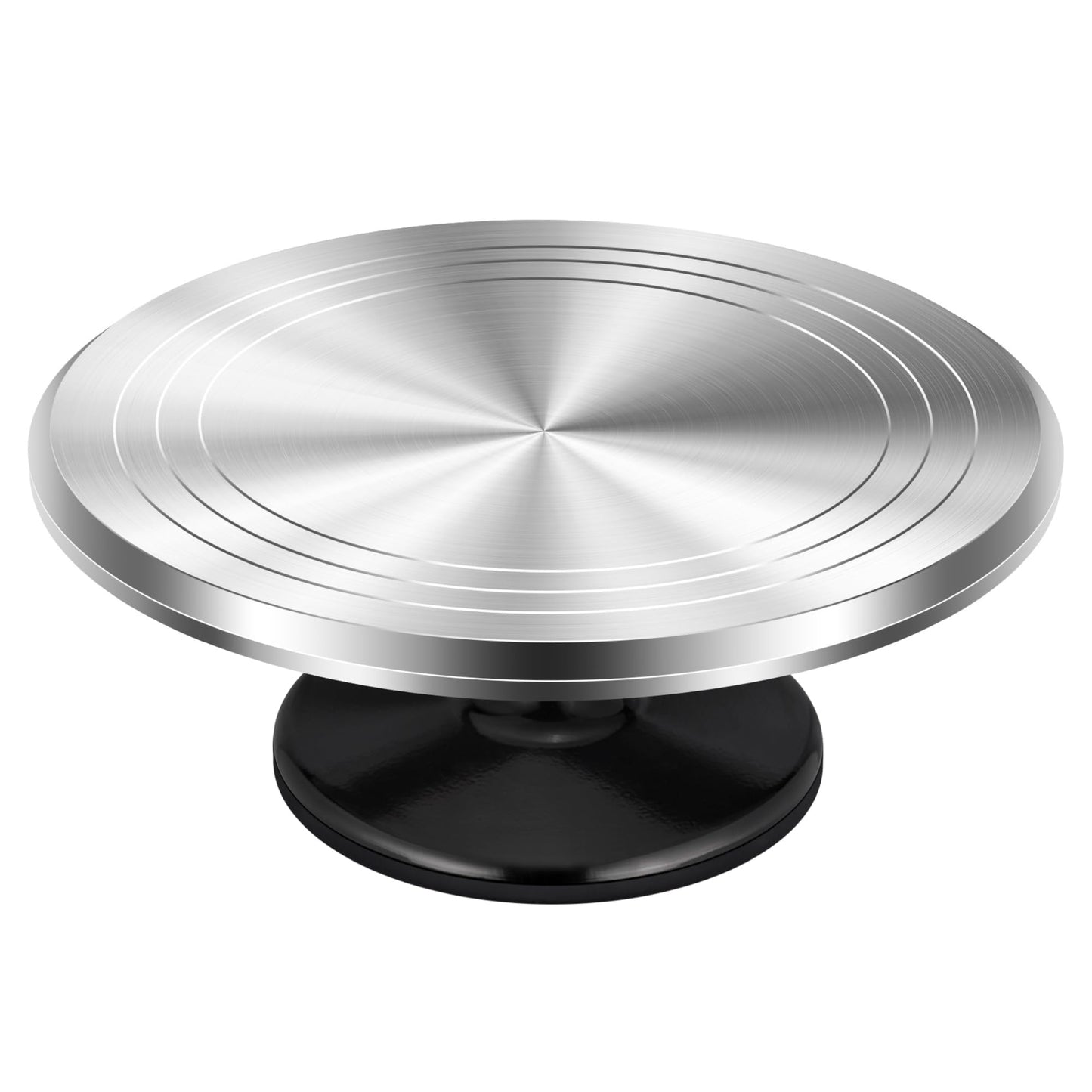 Kootek Aluminum Cake Stand Turntable for Party, Base Giratoria Para Pastele