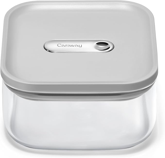 Caraway 4 qt Glass Airtight Food Storage Container with Lid