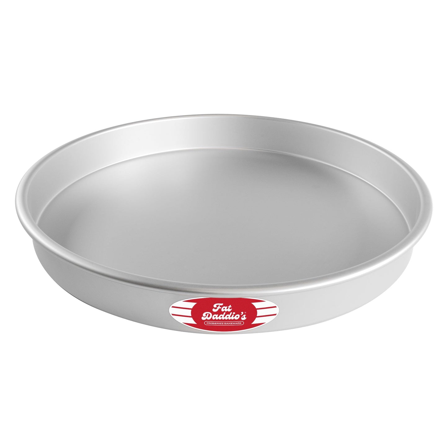 Fat Daddio's Anodized Aluminum Round Cake Pans, 2 Piece Set, 5 x 2 Inch