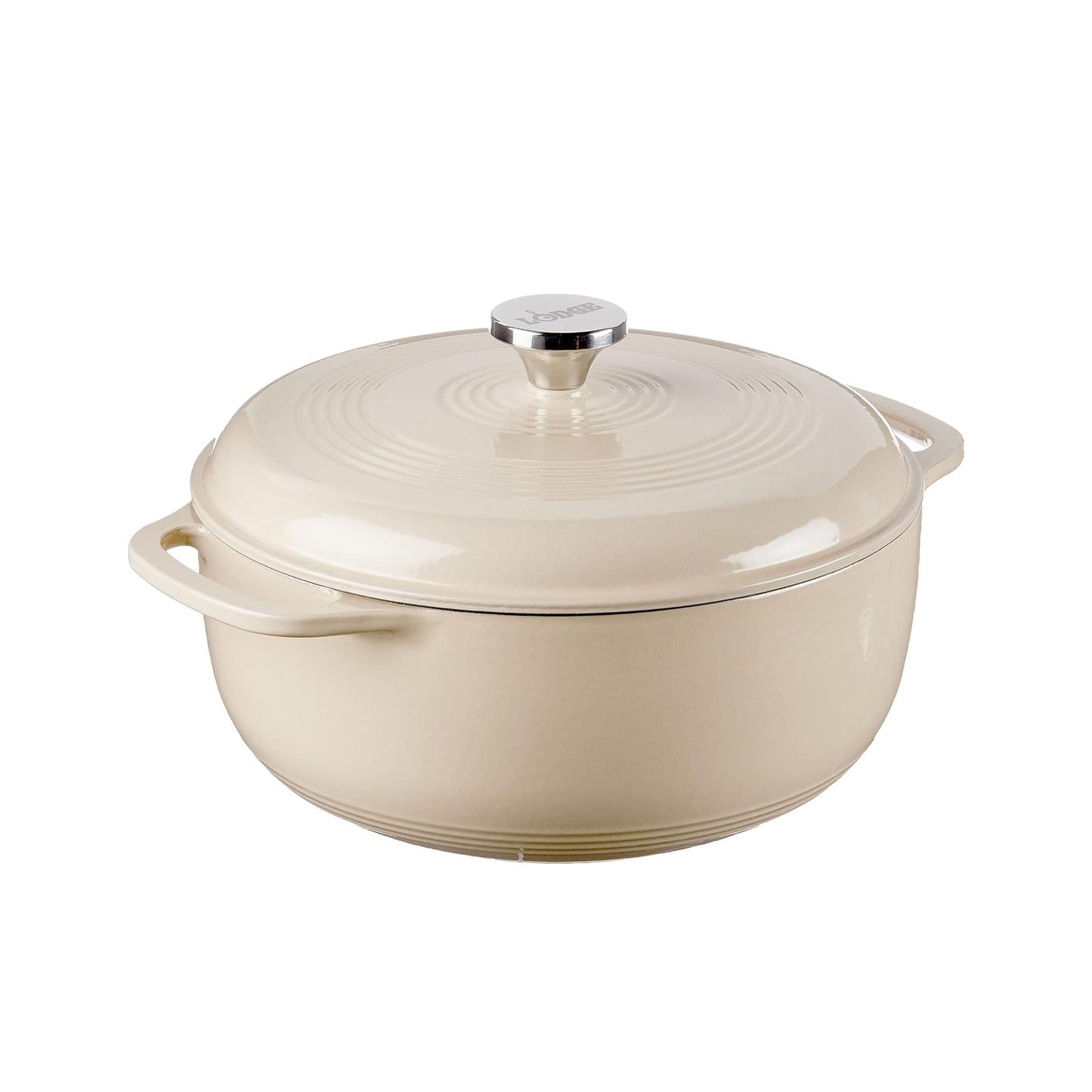 Lodge Essential Enamel Cast Iron Dutch Oven, 6 Quart, Lagoon