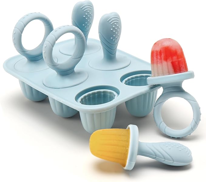 Silicone Toddlers Popsicle Molds with Sticks