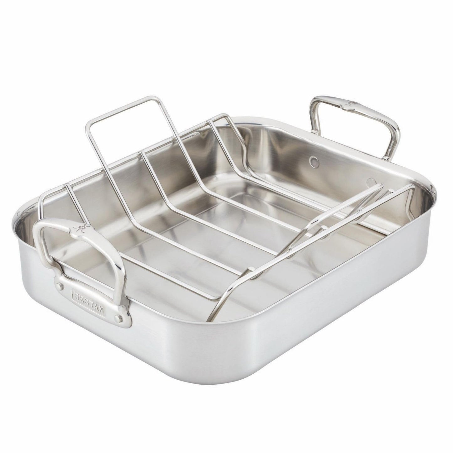 Hestan Provisions 8-Quart Stainless Steel Pasta Insert and Steamer Basket - Fits 8 Qt Stock Pots, 18/10 Stainless Steel, Dishwasher Safe