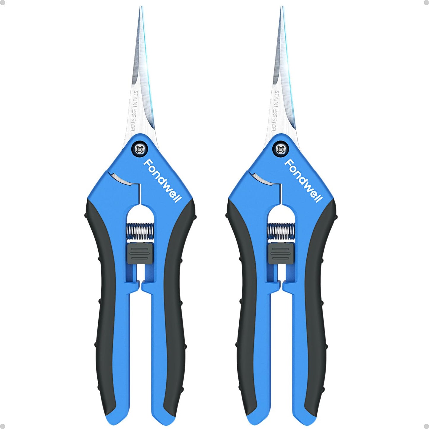 Fondwell 8.5" Professional Hand Pruners Bypass Pruning Shears for Gardening
