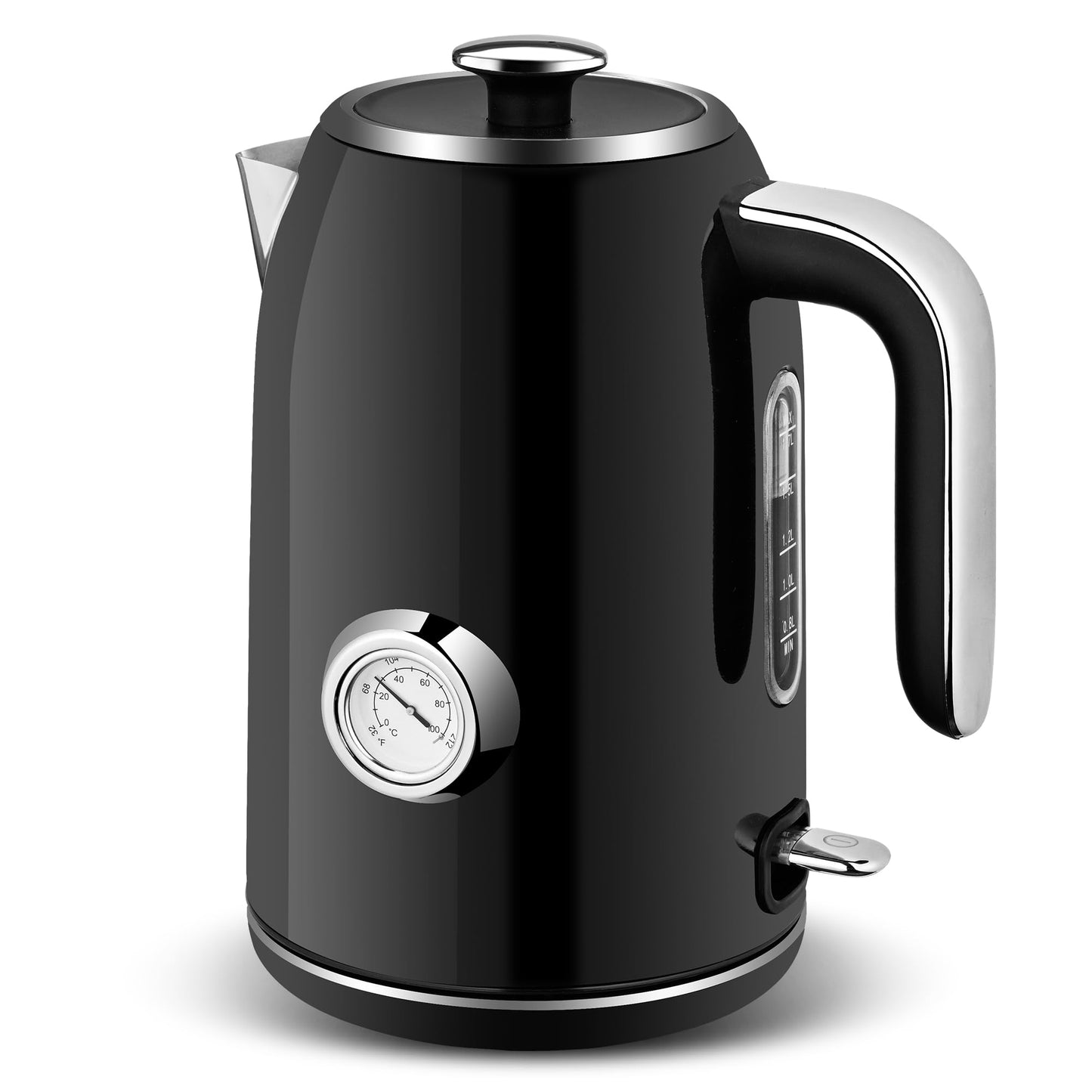 PUKOMC Electric Kettle, 1.7L Stainless Steel Electric tea kettle