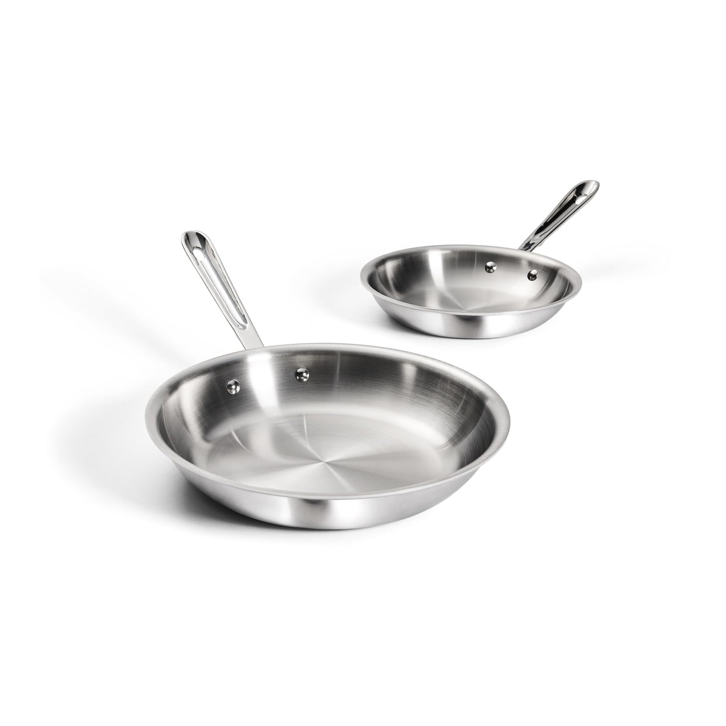 All-Clad D3 Stainless Steel 2-Piece Cooking Set, Made in the USA