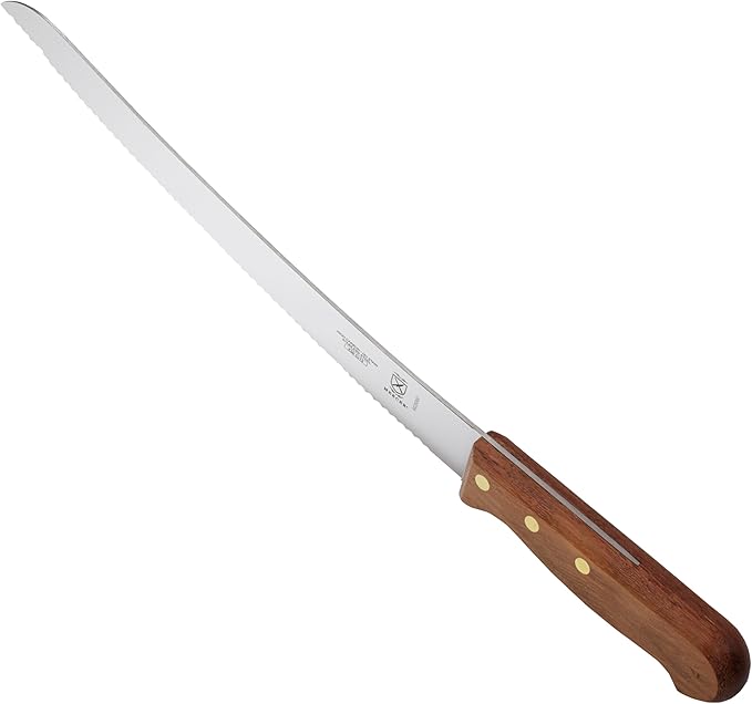 Mercer Culinary Praxis Chef Knife with Rosewood Handle, 8 Inch, Wood