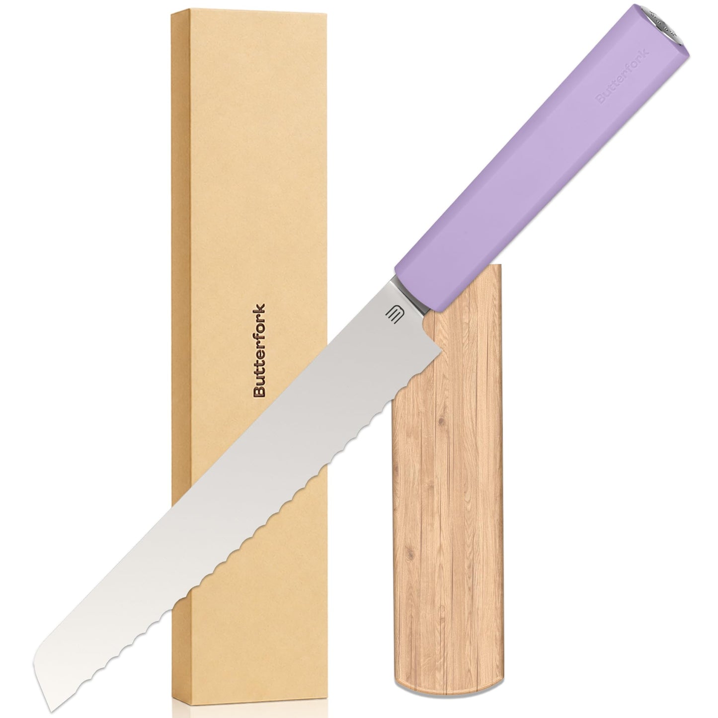 8 Inch Chef Knife, Kitchen Knife with AR-RPM9 Steel & Ergonomic ABS Handle