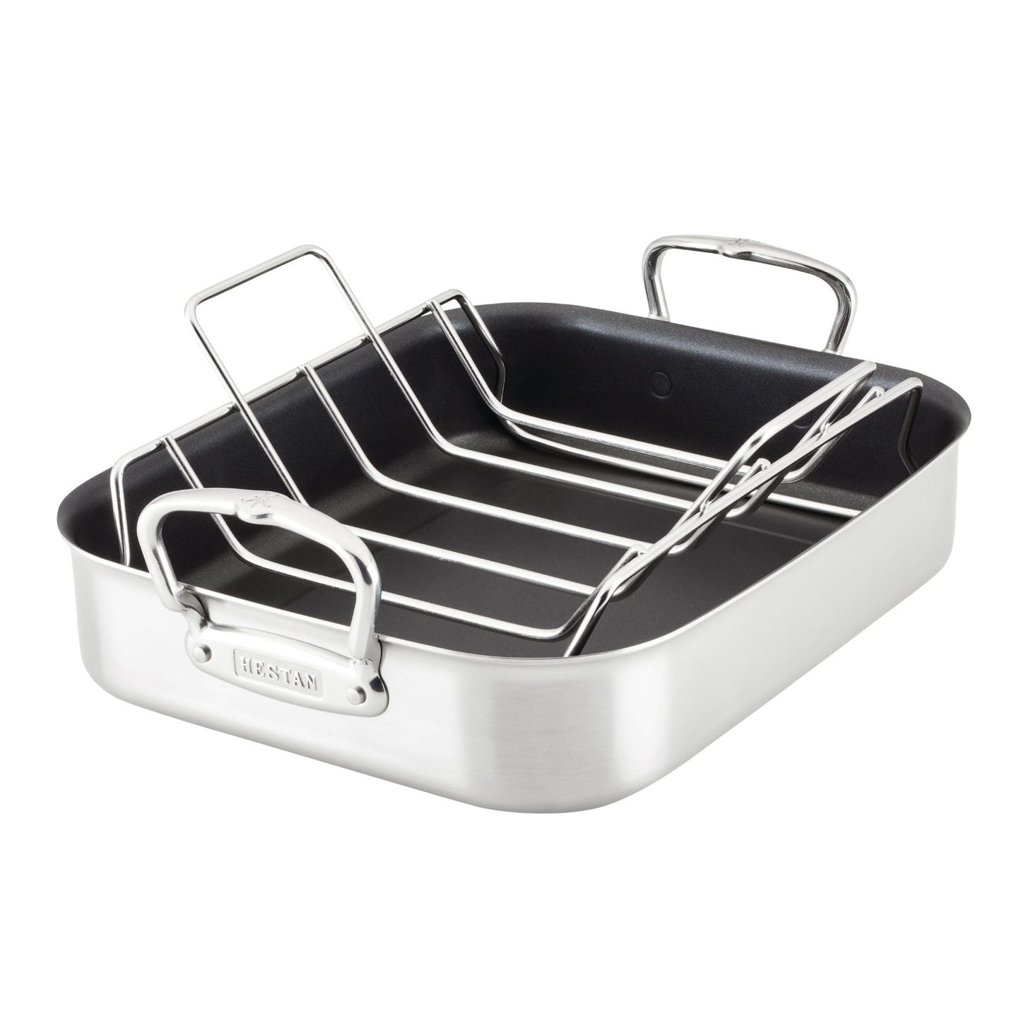 Hestan Provisions 8-Quart Stainless Steel Pasta Insert and Steamer Basket - Fits 8 Qt Stock Pots, 18/10 Stainless Steel, Dishwasher Safe