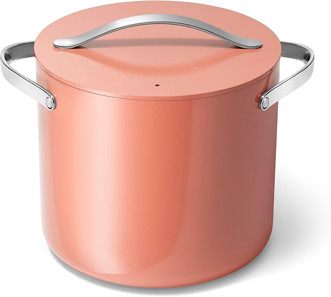 Caraway 12 qt Ceramic-Coated Stock Pot with Lid