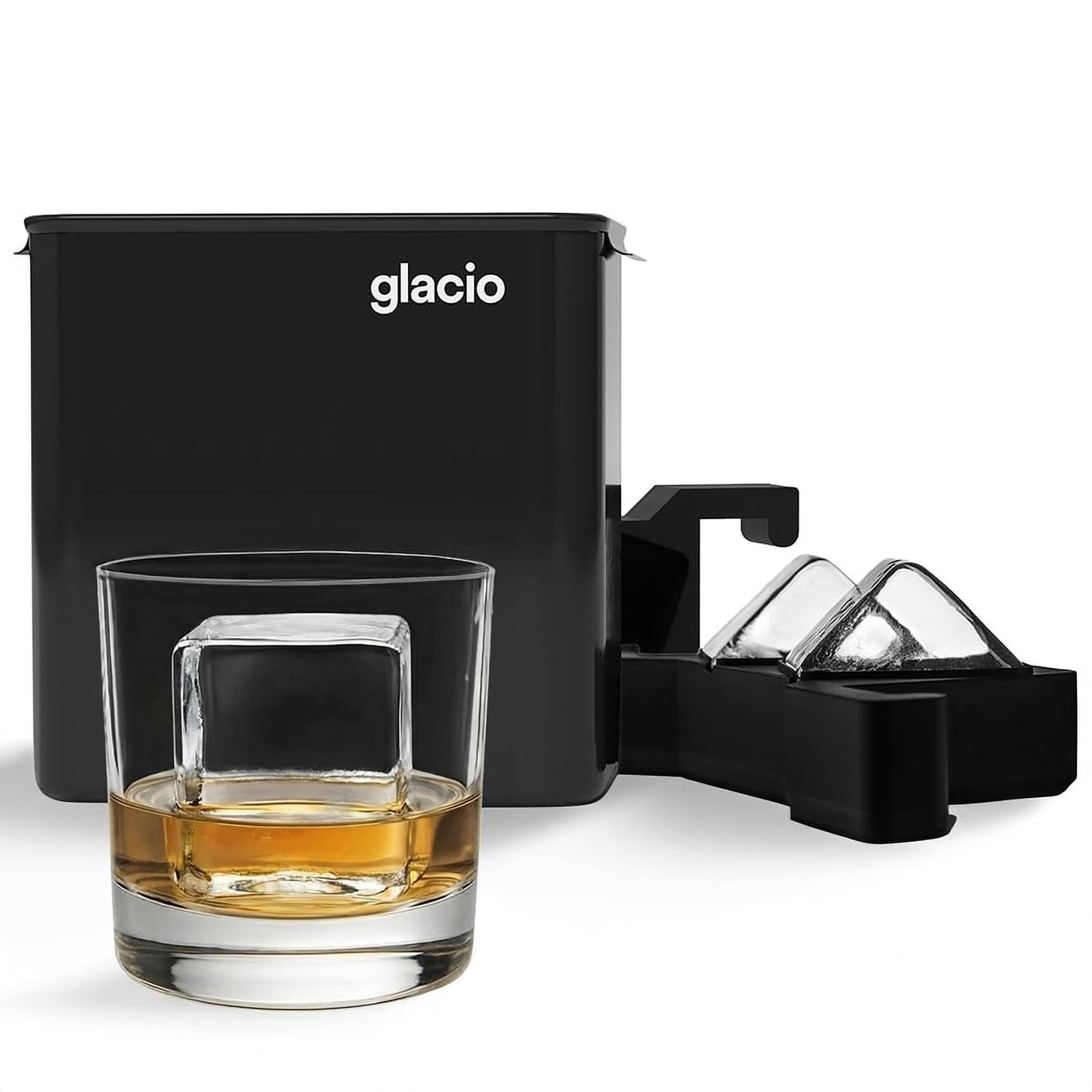 Clear Ice Maker Set, Crystal Ball & Cube Molds for Whiskey Cocktails