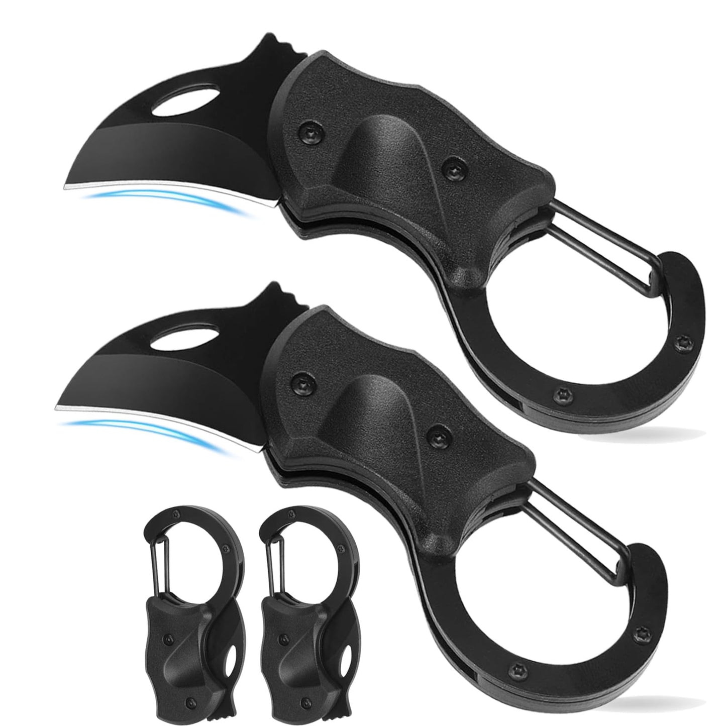 EILIKS 2 Pack Small Pocket Knife Fathers Mothers Dad Mom Day Gifts for Men Women from Daughter Wife Husband Son, EDC Knives Anniversary Birthday for Him Her, Cool Gadgets Stocking Stuffers