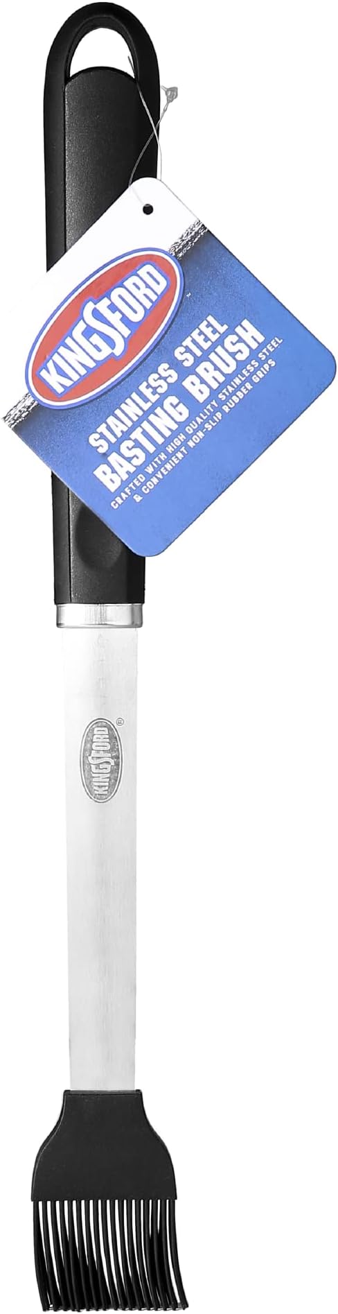 Kingsford 3-Piece Rust-Resistant Stainless Steel BBQ Tool Set, 3 Count