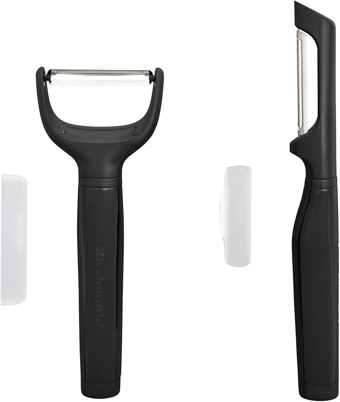 KitchenAid Universal Y and Euro Peeler Set, 2 Piece, Empire Red