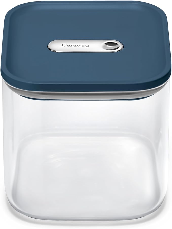 Caraway 4 qt Glass Airtight Food Storage Container with Lid