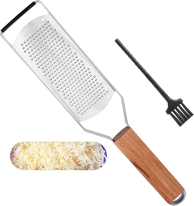 SHIKORI Professional Cheese Graters for Kitchen Stainless Steel-3 Pcs