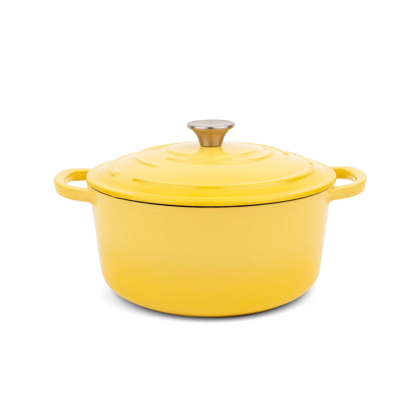 Larder & Vine 5.7 qt Enameled Cast Iron Dutch Oven Pot with Lid, Cabernet