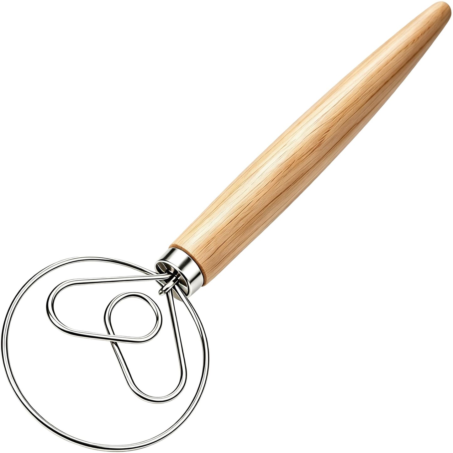 YIGEDA Danish Dough Whisk Stainless Steel for Sourdough Bread Mixing