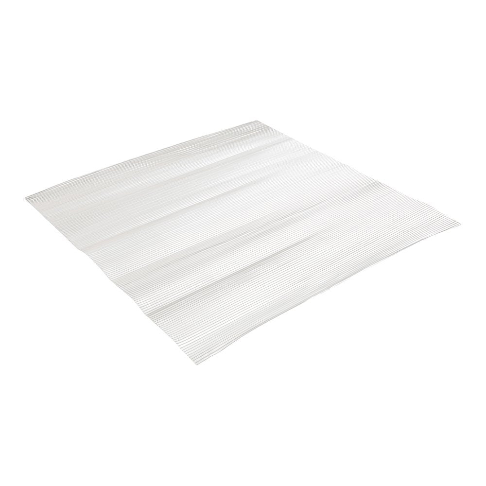 Restaurantware 12" x 12" Rippled Aluminum Foil Food Wrap and Fry Basket Liner: Perfect for Restaurant Take Out Bakeries and Food Trucks - Silver Foil Sandwich Wraps - 500-CT