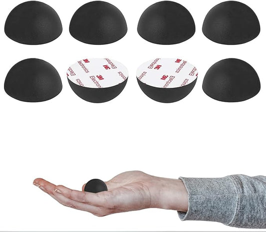 1.25" Silicone Hemisphere Bumpers Isolation Feet Rubber Non-Skid Speaker Pads