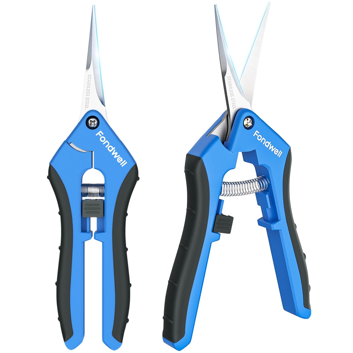 Fondwell 8.5" Professional Hand Pruners Bypass Pruning Shears for Gardening