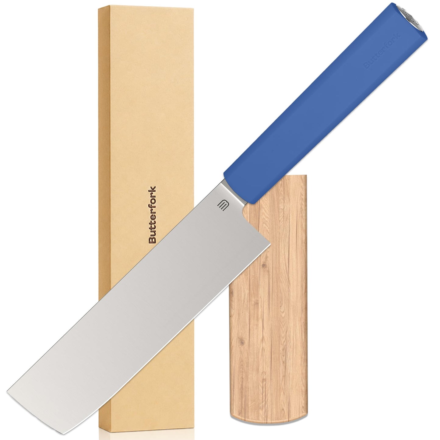 8 Inch Chef Knife, Kitchen Knife with AR-RPM9 Steel & Ergonomic ABS Handle
