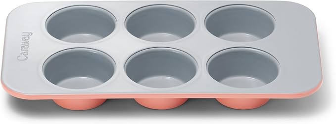 Caraway Non-Stick Ceramic-Coated 12-Cup Muffin Pan Duo