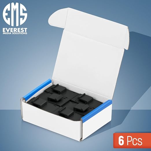 Everest 6-Pack Cat6 RJ45 Keystone Coupler