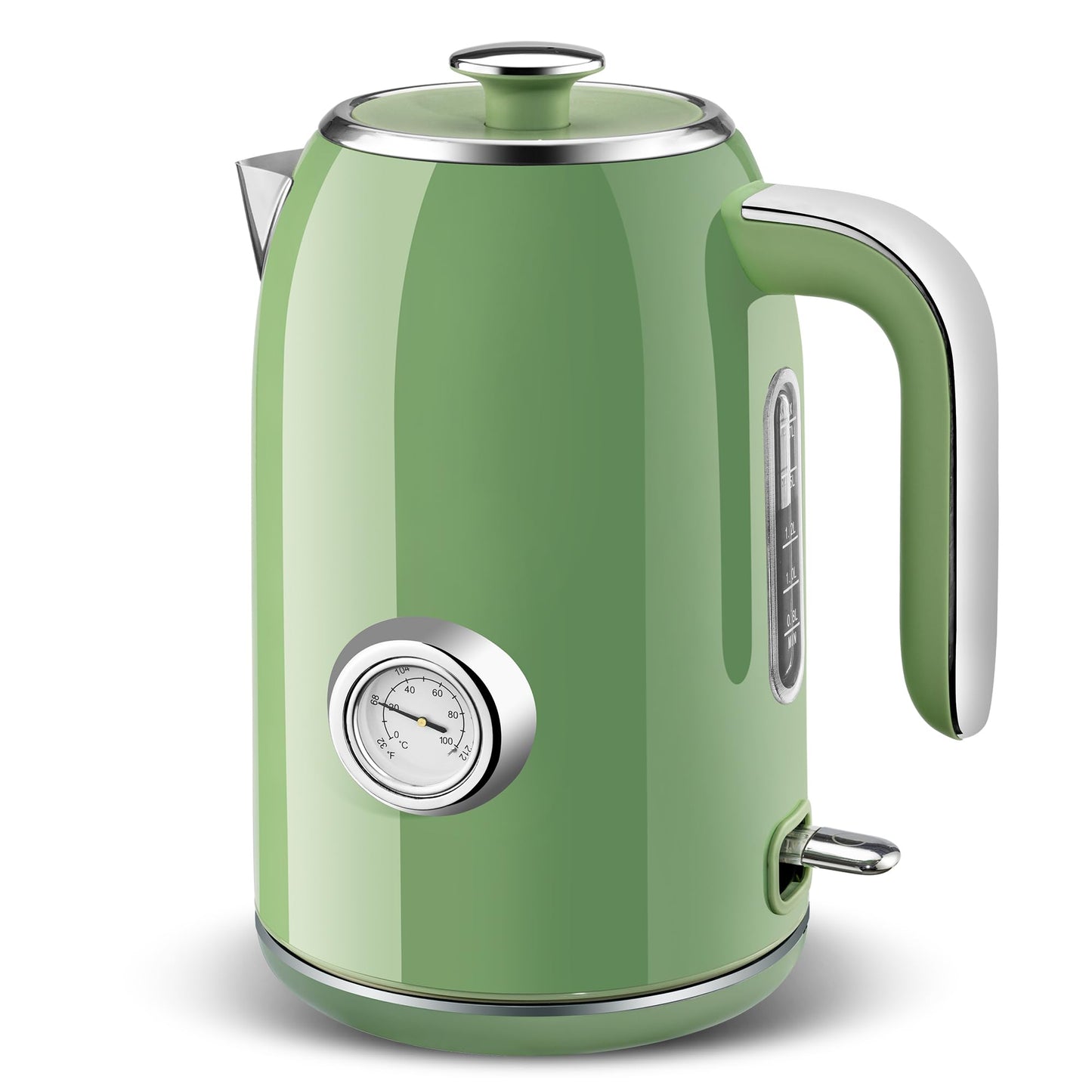 PUKOMC Electric Kettle, 1.7L Stainless Steel Electric tea kettle