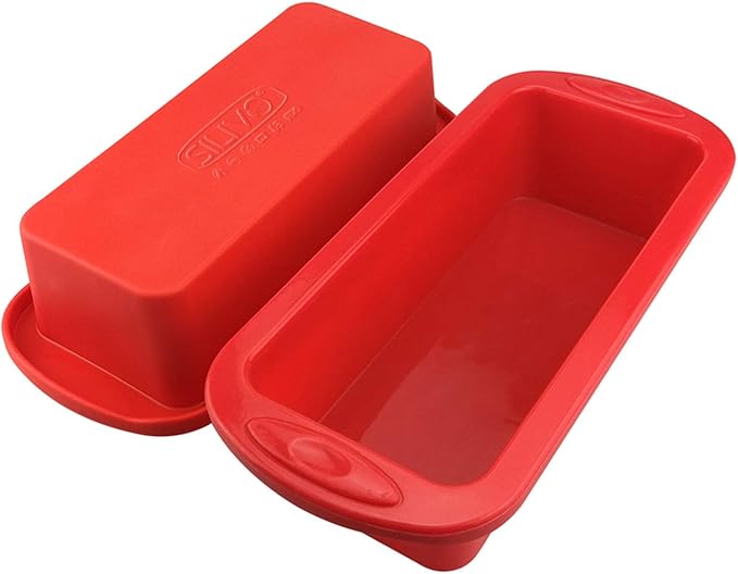 4 Pack Silicone Bread and Loaf Pans