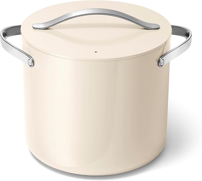 Caraway 12 qt Ceramic-Coated Stock Pot with Lid