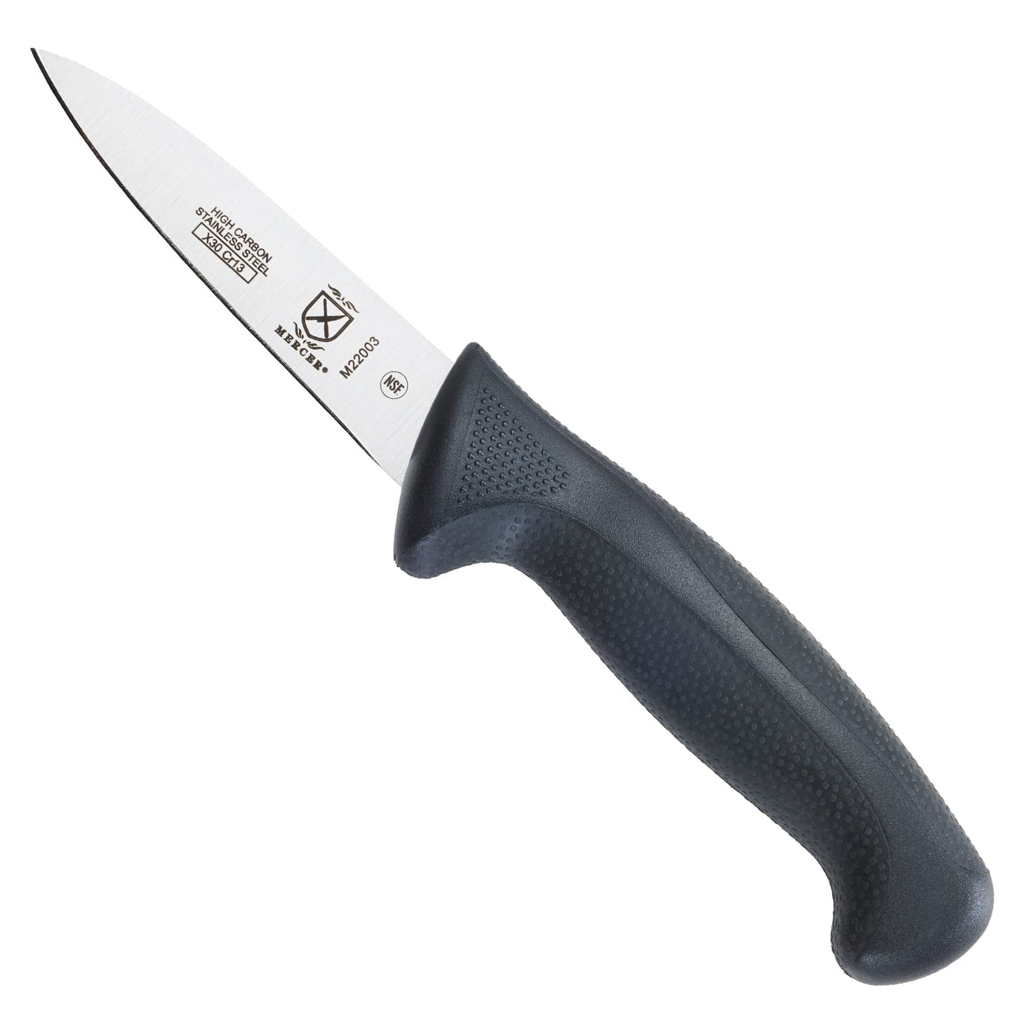 Mercer Culinary M22508 Millennia Black Handle, 8-Inch Wavy Edge, Bread Knife
